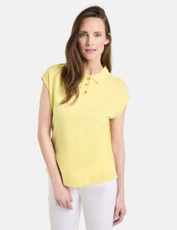 GERRY WEBER Μπλουζάκι σε κίτρινο: μπροστά