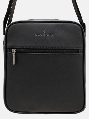 Borsa a tracolla 'Borsa a Tracolla Uomo Navigare - Poliestere Chiusura Zip' di Navigare in nero