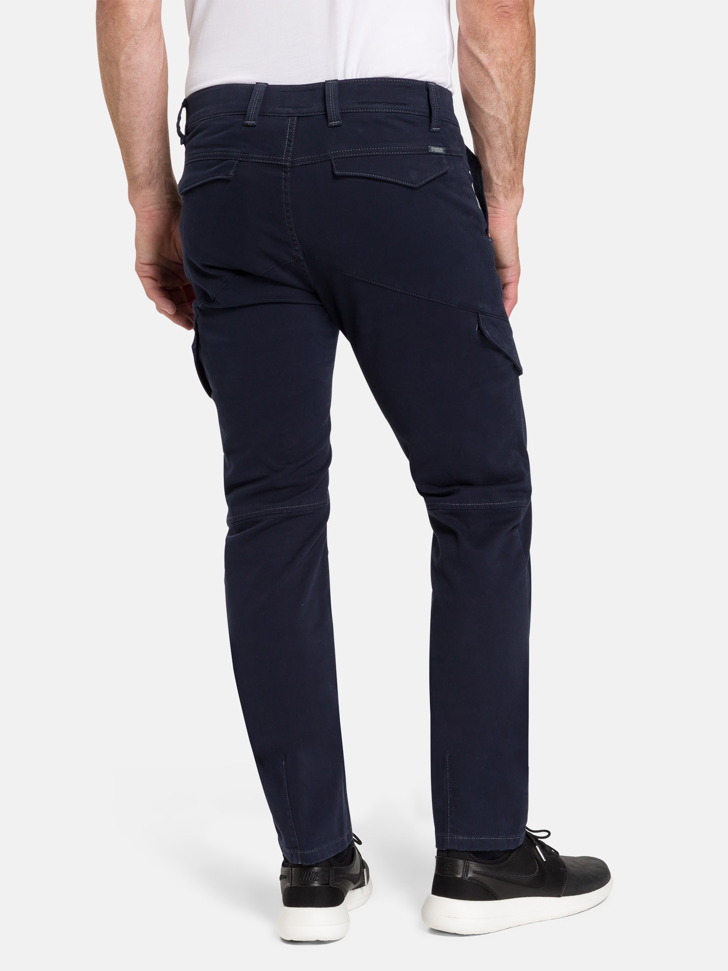 PIONEER Slim fit Cargo Pants 'Warren' in Blue