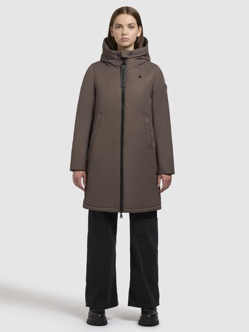 Manteau mi-saison 'Yaak3-YM' khujo en marron