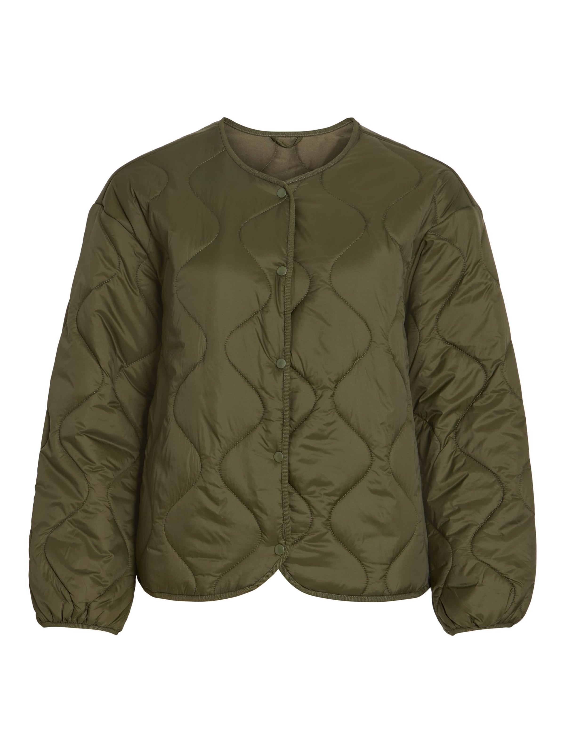 Veste mi-saison 'VIDune' VILA en vert : devant