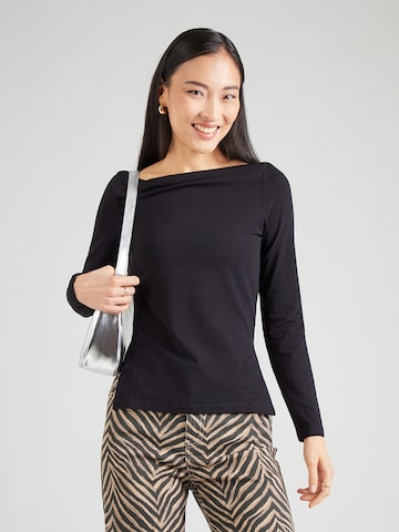 ONLY - Camiseta 'ONLKISS' en negro: frente