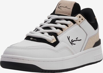 Karl Kani - Zapatillas deportivas bajas en blanco: frente