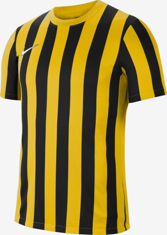T-Shirt fonctionnel 'Division IV' NIKE en jaune : devant