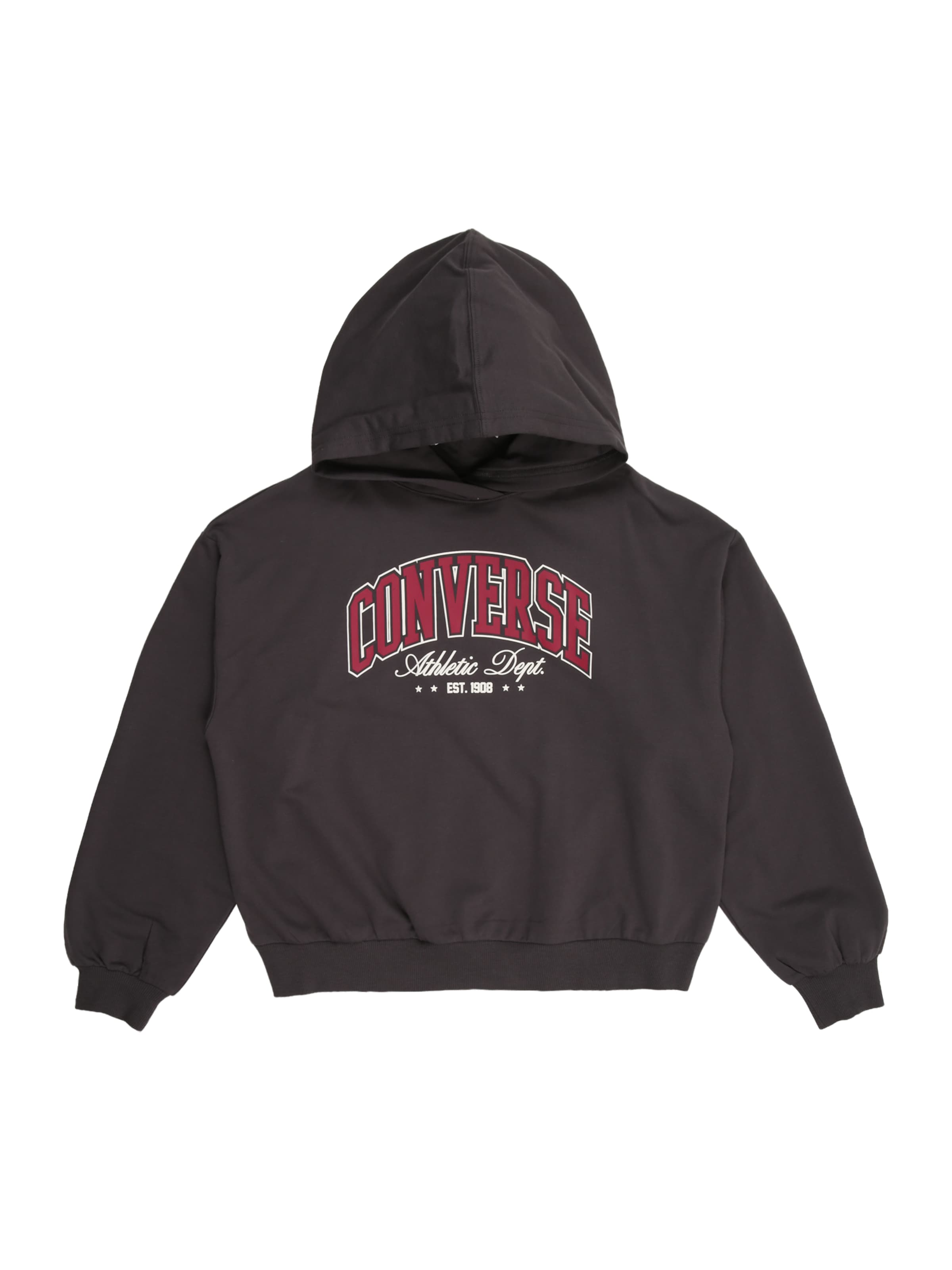 CONVERSE Sweatshirt in Black: front