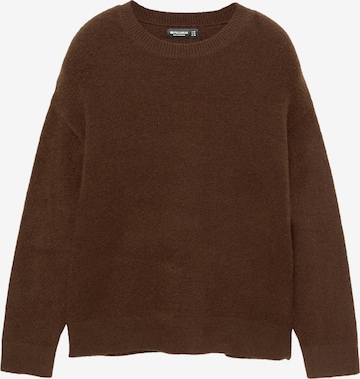 Pull&Bear Sveter - Hnedá: predná strana