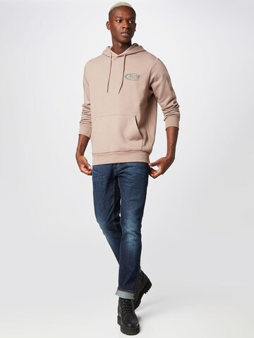 JACK & JONES Sweatshirt 'ELITE' in Braun