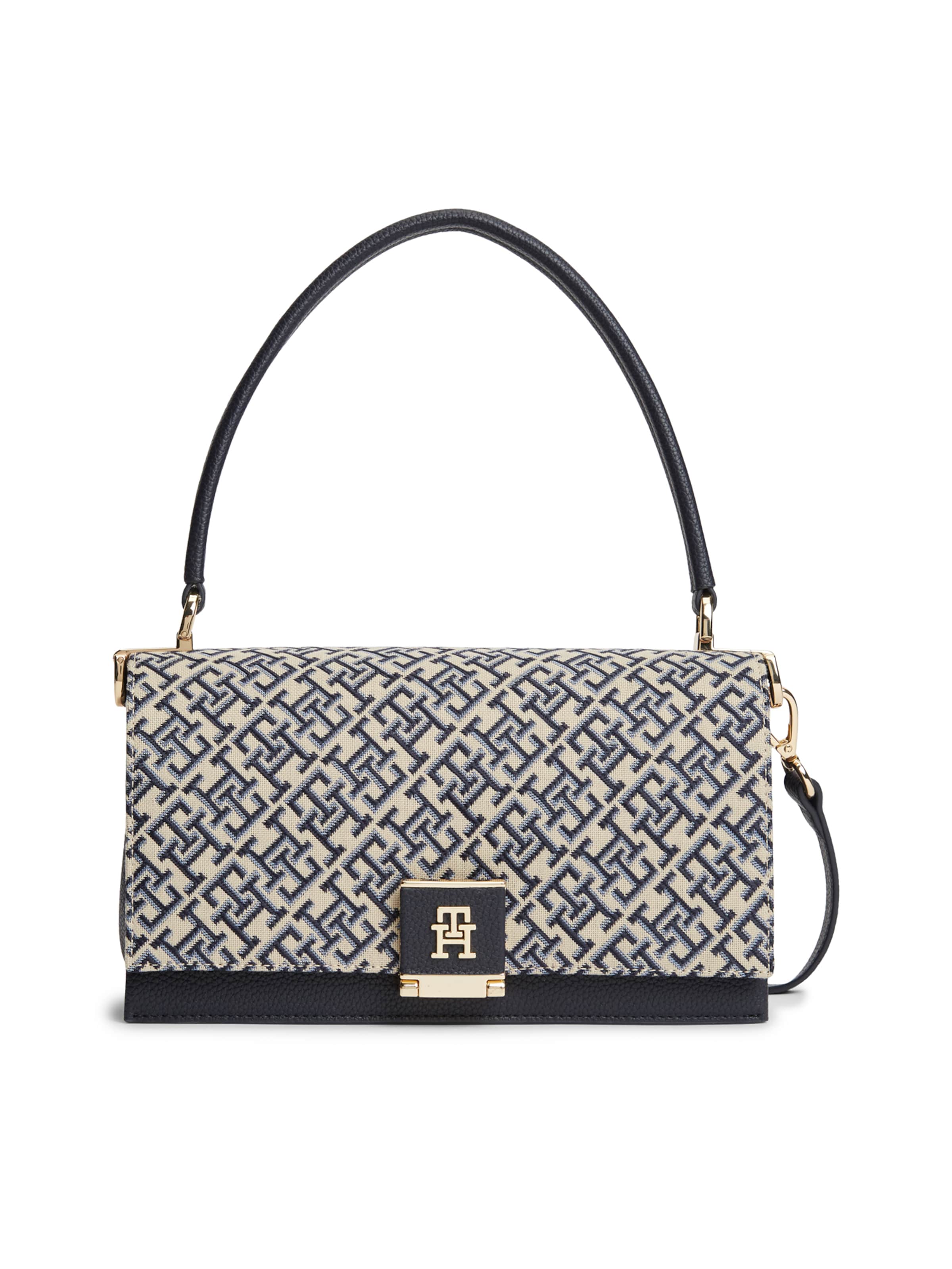 TOMMY HILFIGER Handtasche in Blau: Vorderseite