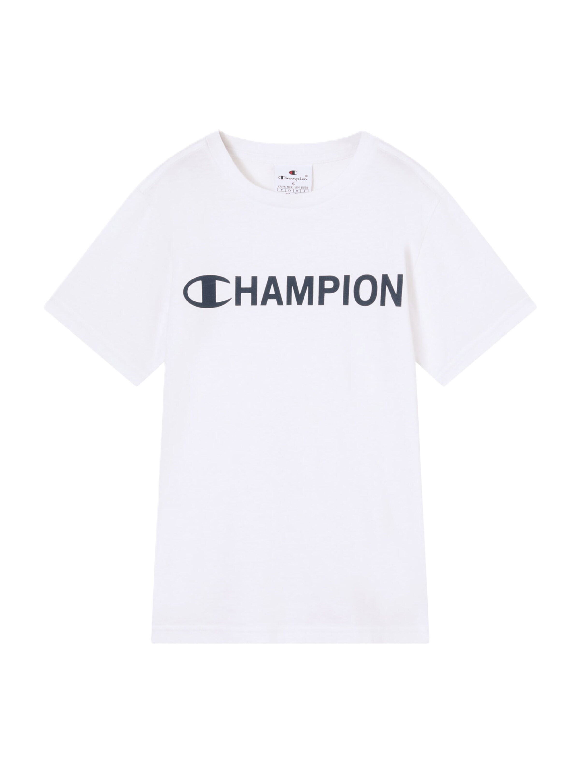 Champion T-Shirt in Weiß: Vorderseite