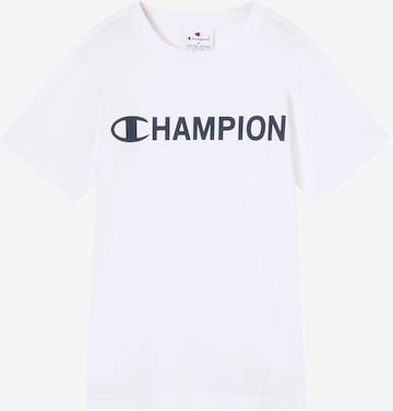 Champion T-Shirt in Weiß: Vorderseite