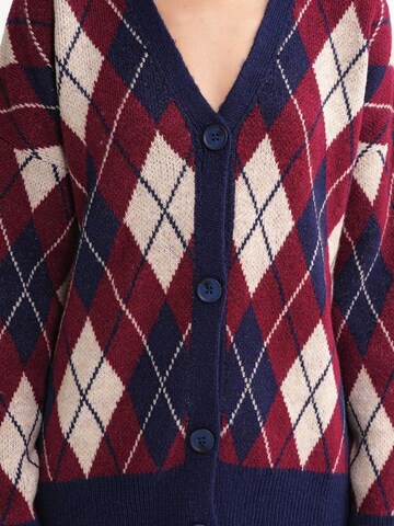 MixRay Gebreid vest in Blauw