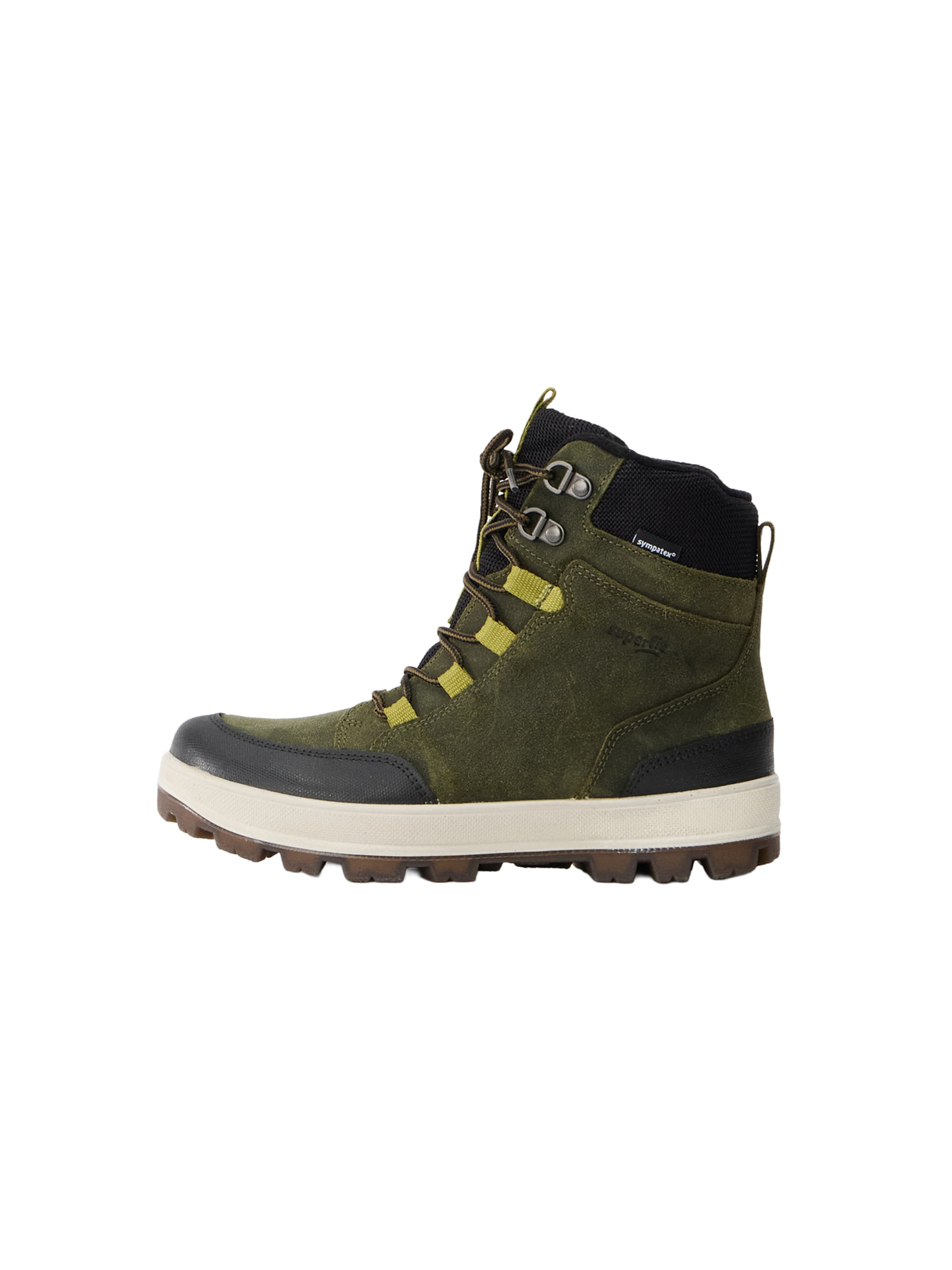 SUPERFIT Snow Boots 'Tedd' in Green: front