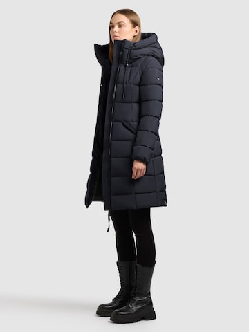 khujo Winter Coat 'Arlene' in Blue