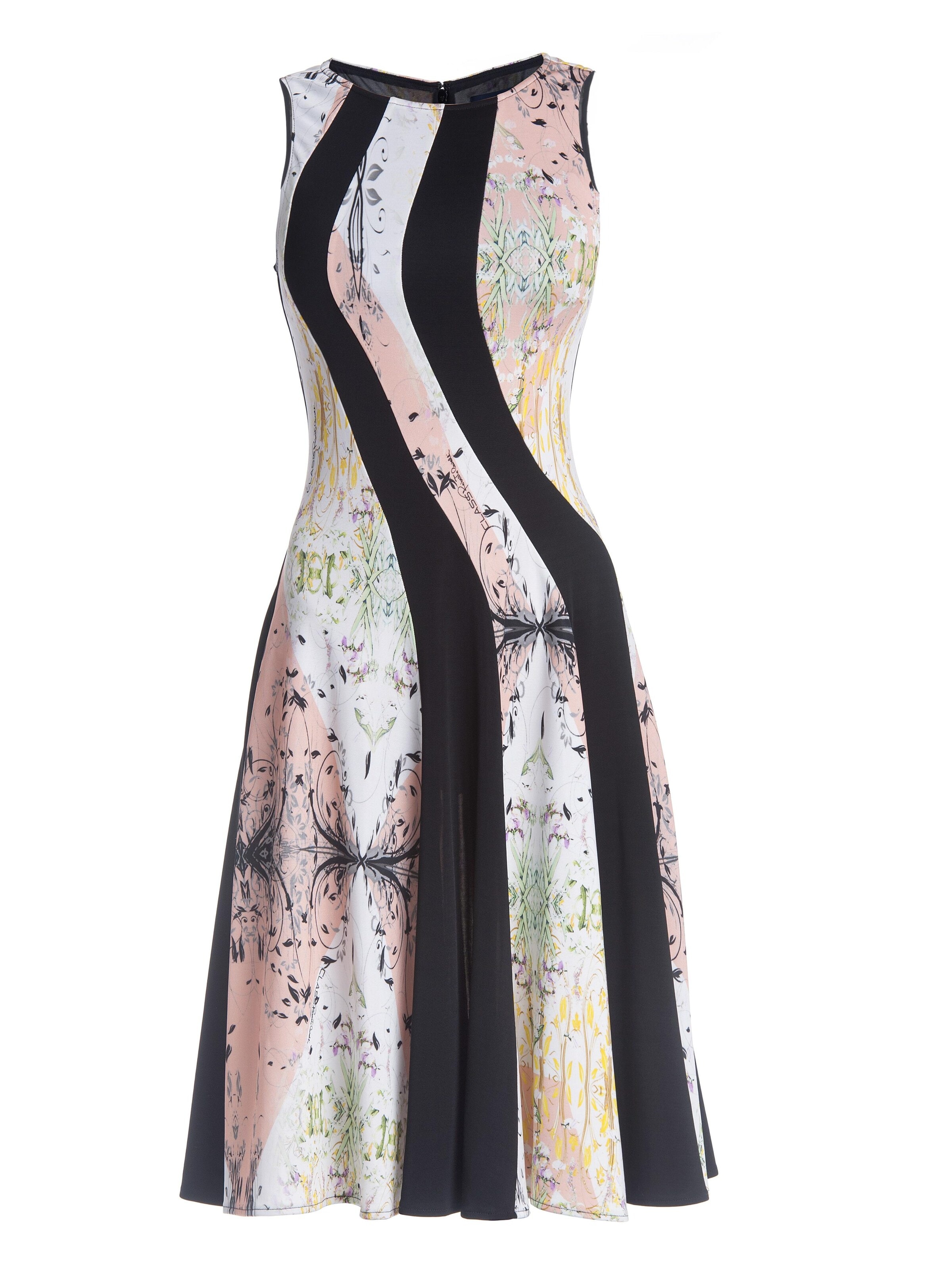THE DRESSER Cocktailkleid 'Roberto Cavalli knee-length, multicolored pattern dress'‌‌‌‌‌‌ in Orange: Vorderseite