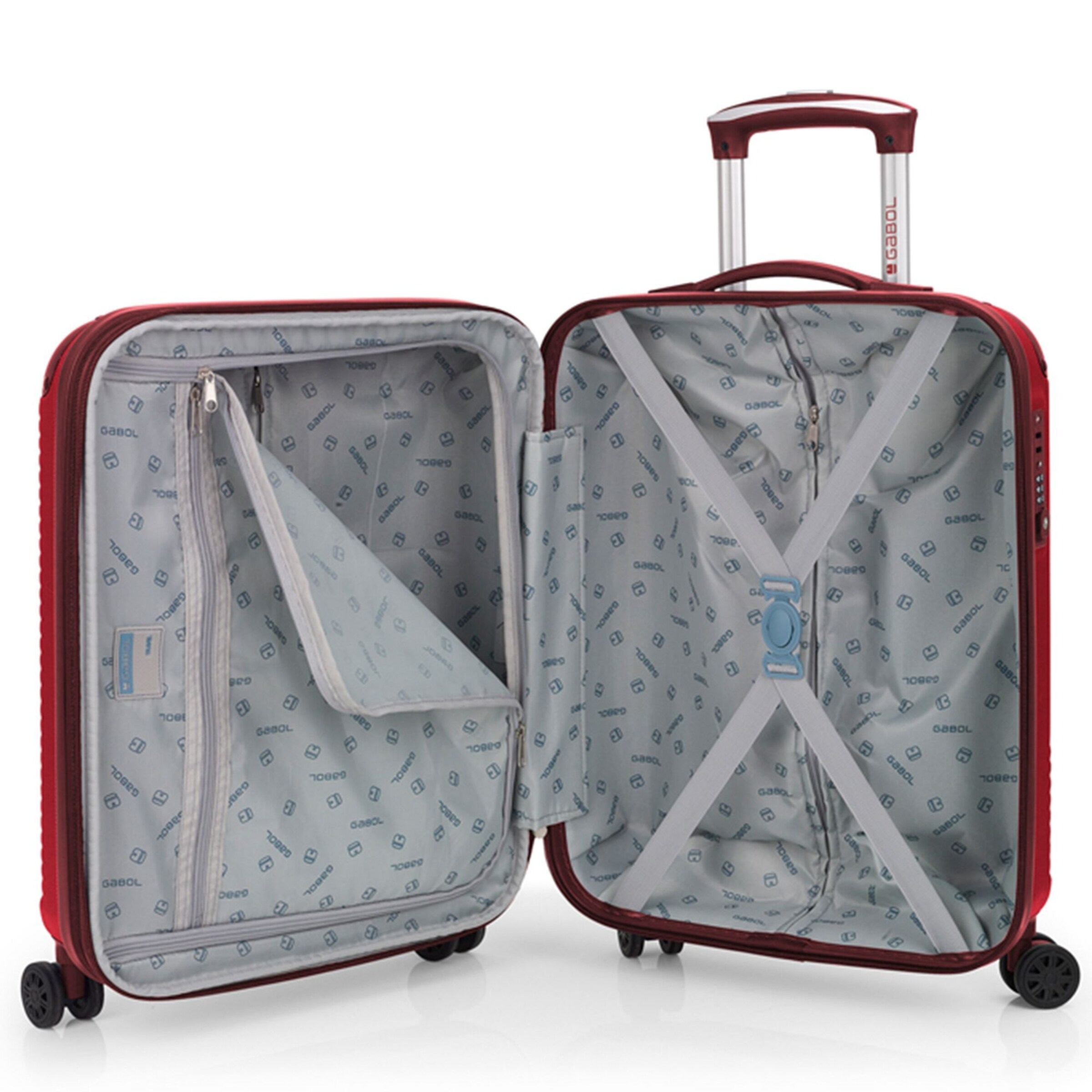 Gabol Trolley 'Balance XP' in Rood