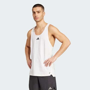 ADIDAS PERFORMANCE Functioneel shirt 'Power' in Wit: voorkant