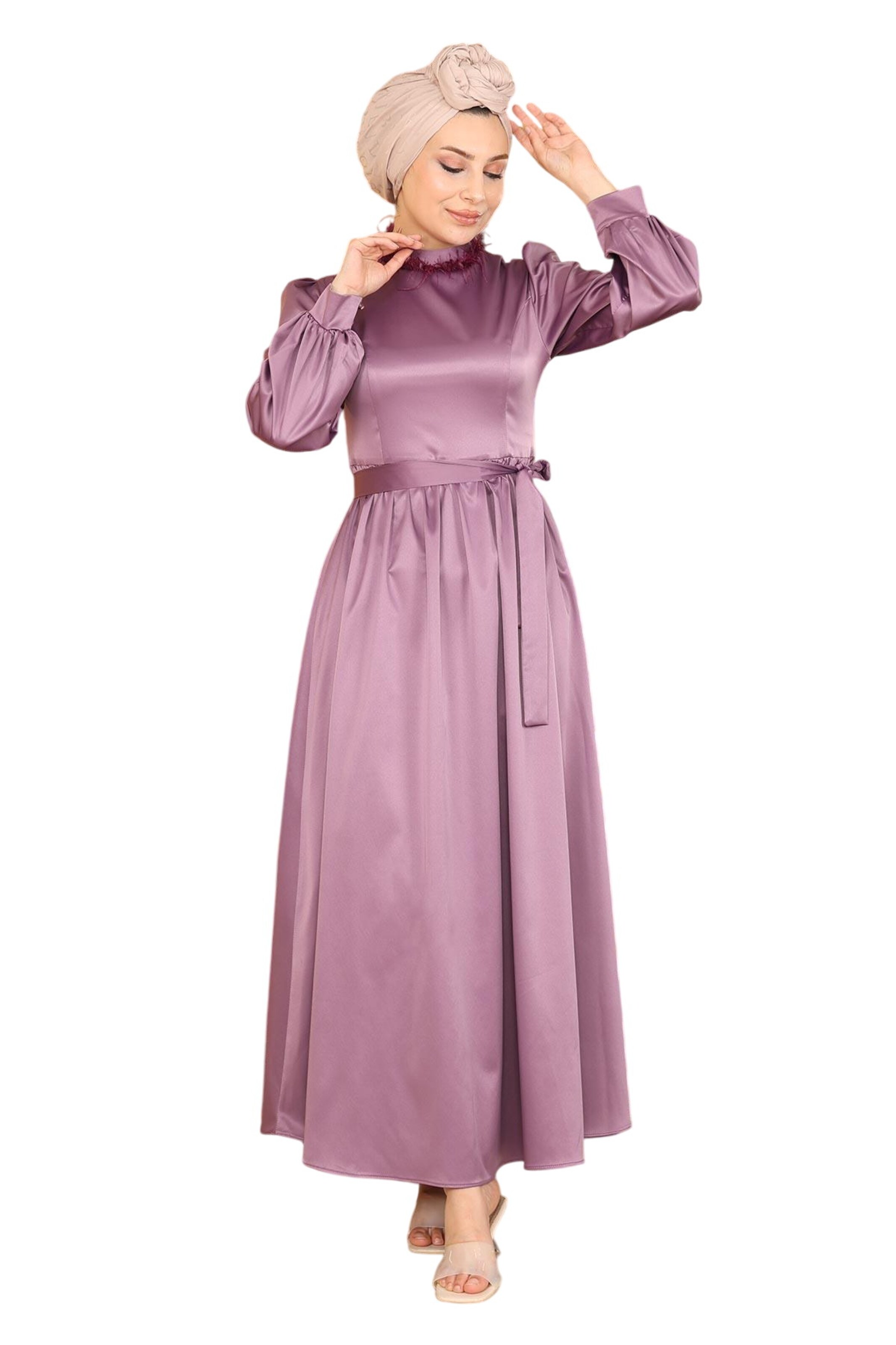 MODAMIHRAM Avondjurk in Lila