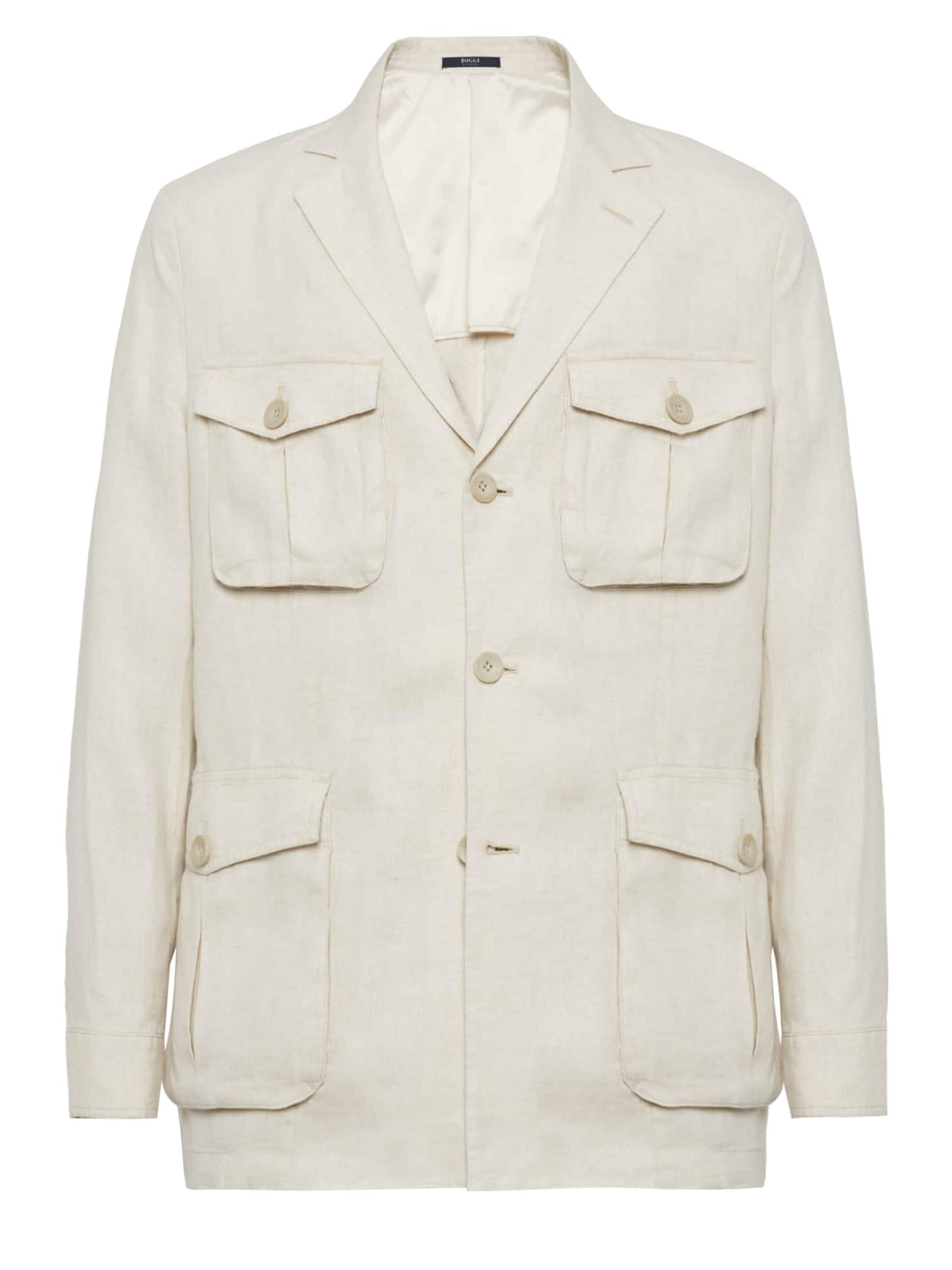 Boggi Milano Prechodná bunda 'Safari' - Béžová: predná strana