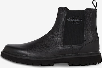 Calvin Klein Jeans Chelsea Boots 'Eva' in Schwarz: predná strana