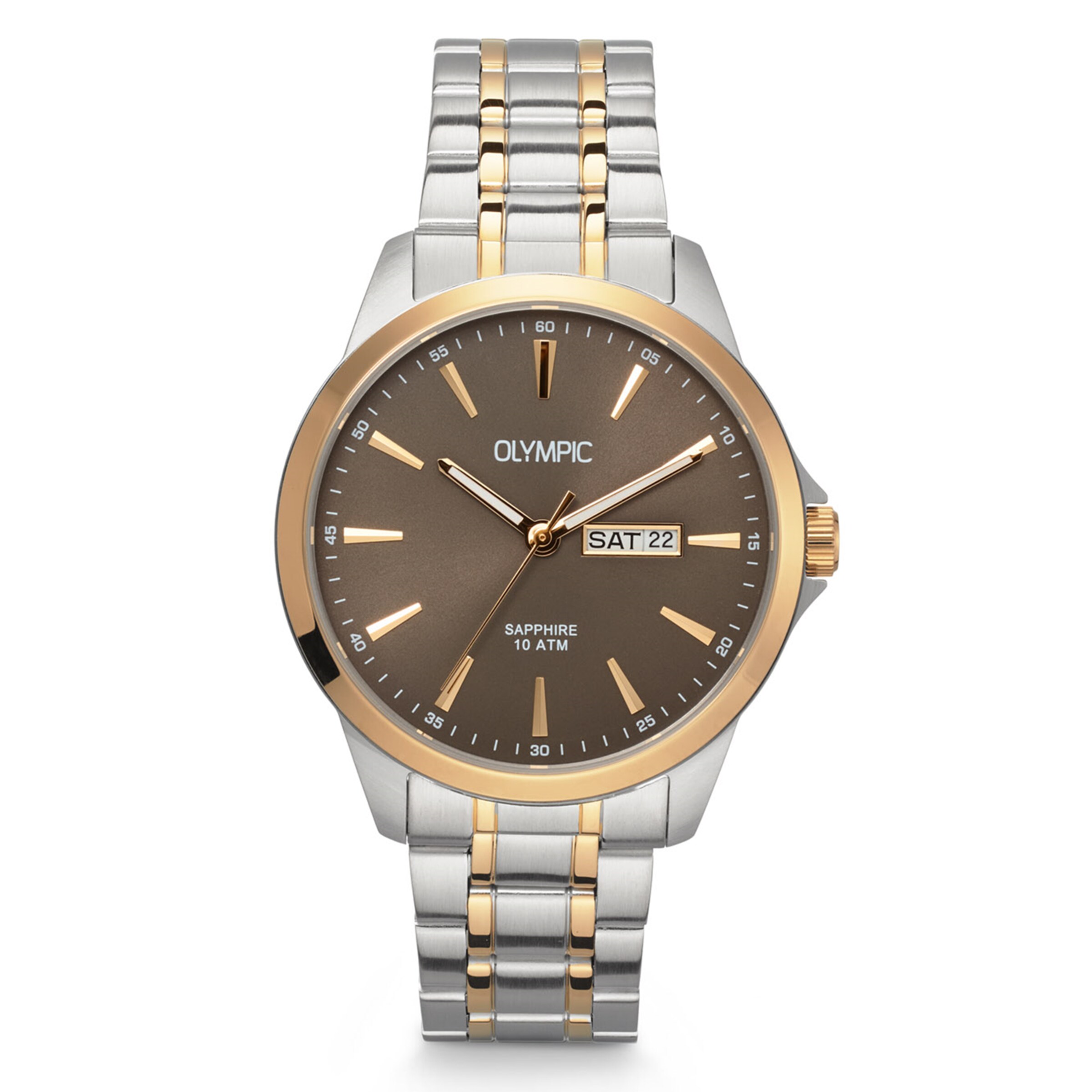 Olympic Uhr in Silber: Vorderseite