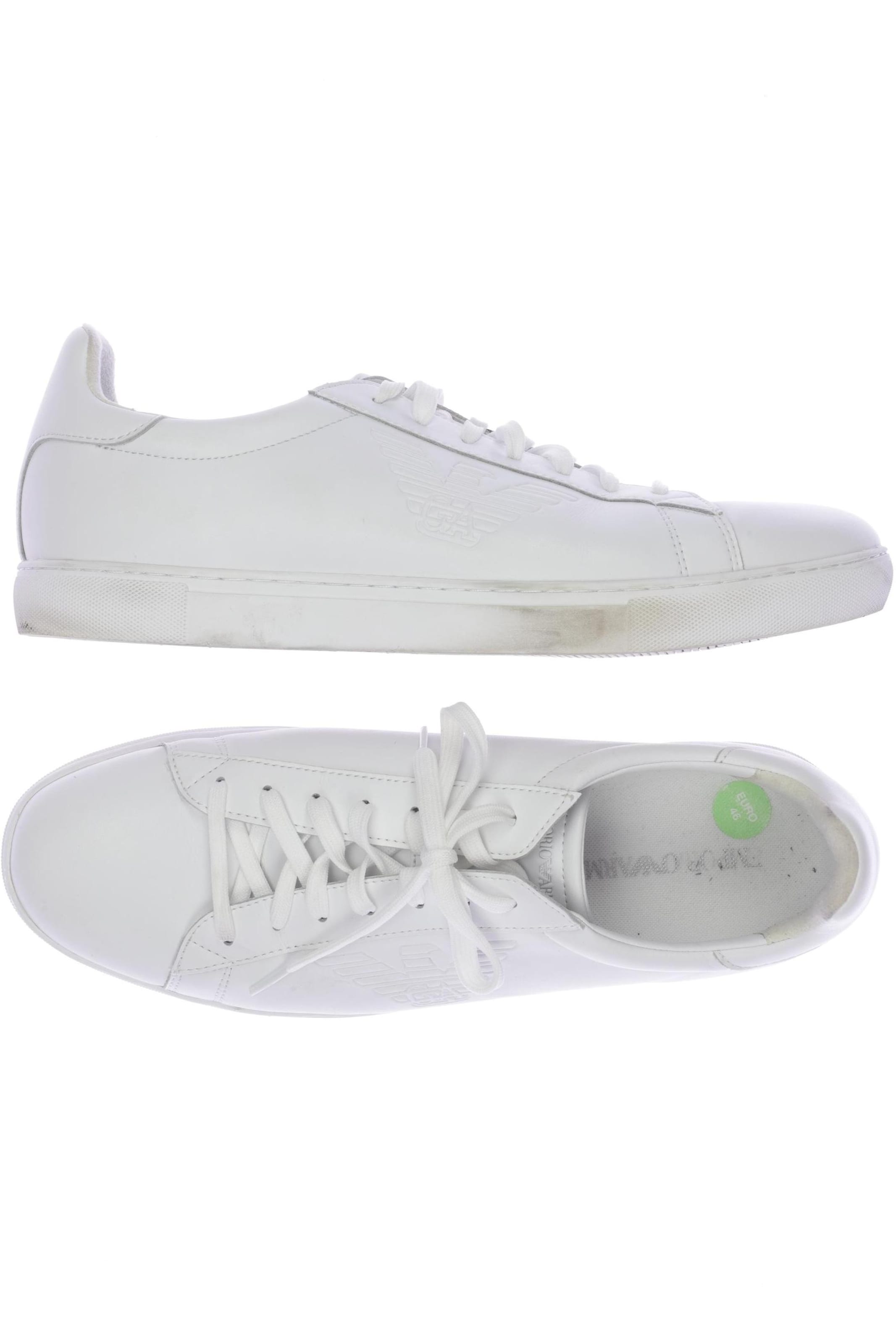 Emporio Armani Sneaker 46 in Weiß: Vorderseite