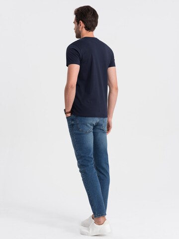 T-Shirt Ombre en bleu