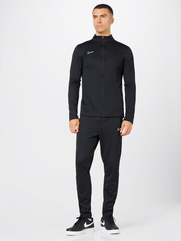 NIKE Trainingspak 'Academy23' in Zwart: voorkant