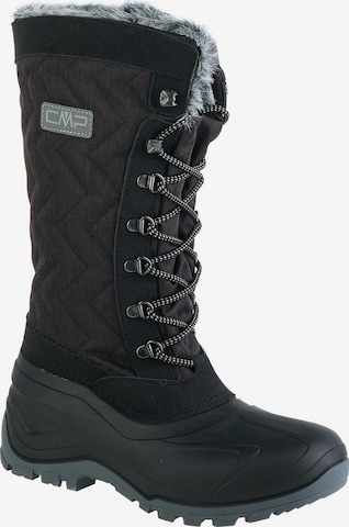 CMP Schnürstiefel in Schwarz: Vorderseite