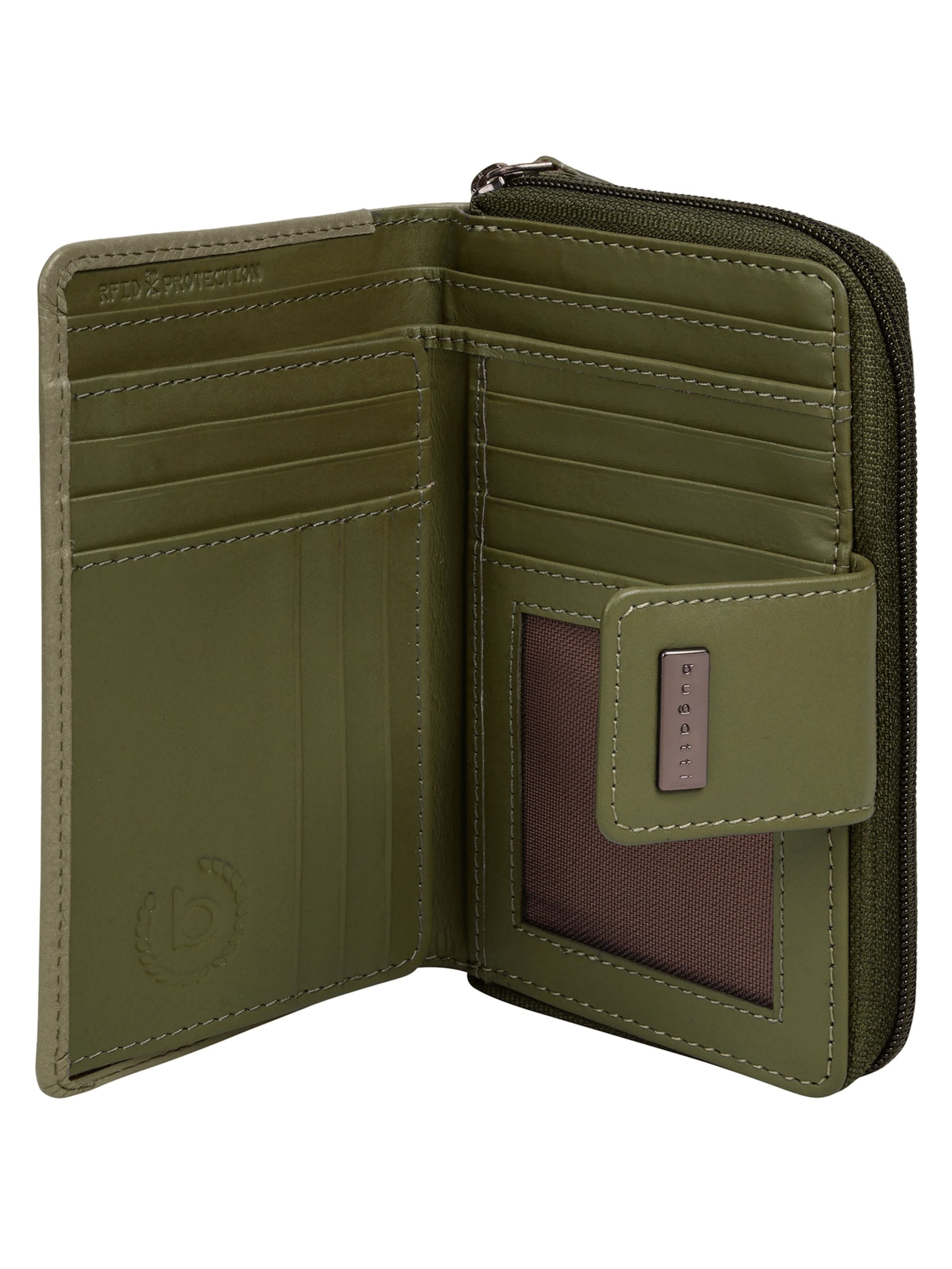 bugatti Portemonnaie 'bugatti Geldbörse SINA' in Grün