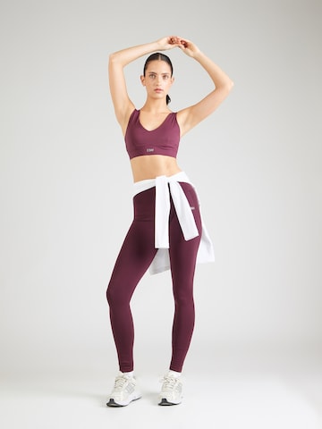 Bustier Soutien-gorge de sport 'Essential' ICANIWILL en rouge