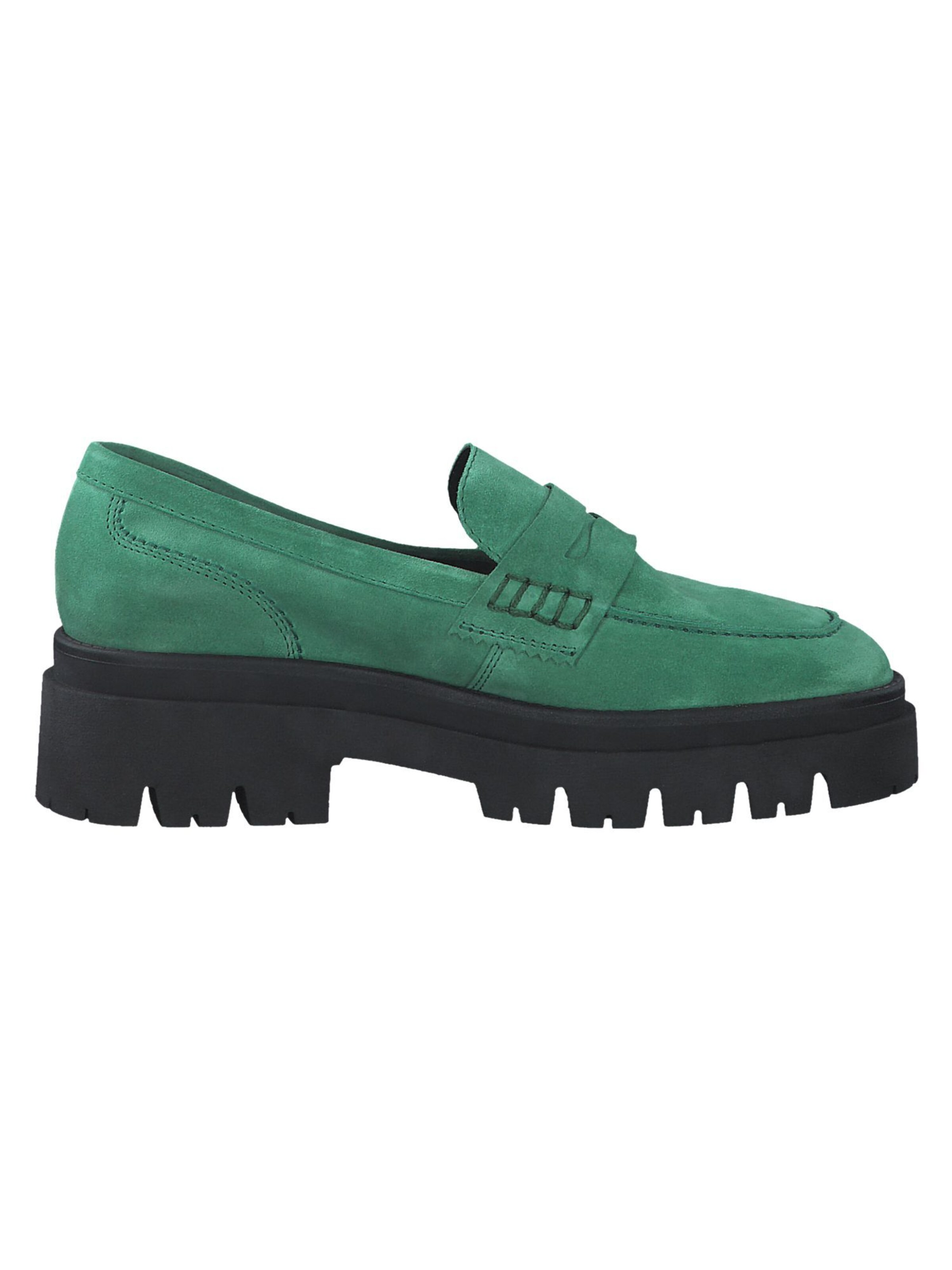 Chaussure basse Tamaris en vert