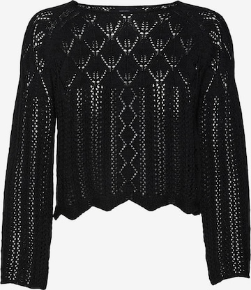 VERO MODA Sweater in Black: front