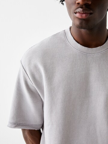 Bershka Shirt in Grau