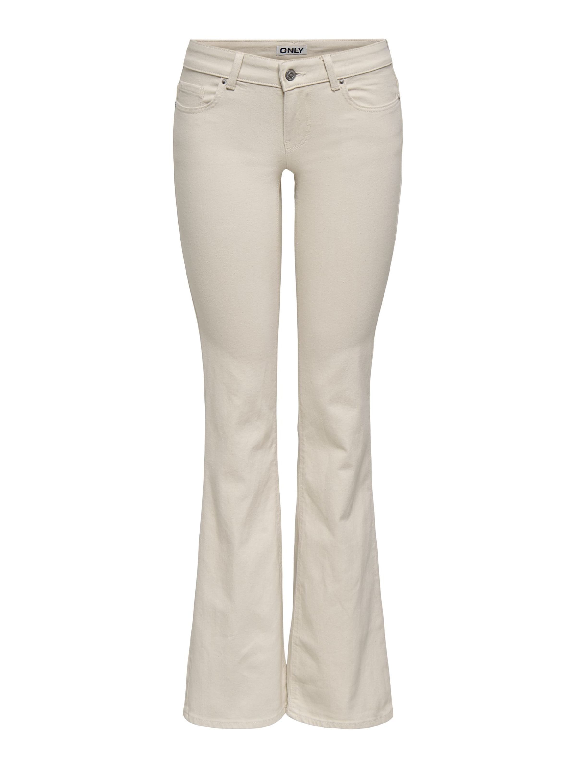 Only Tall Jean ''ONLLola' en crème, Vue avec produit