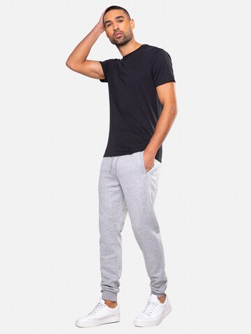 Threadbare Tapered Broek 'Ottoman Slim Fit' in Grijs