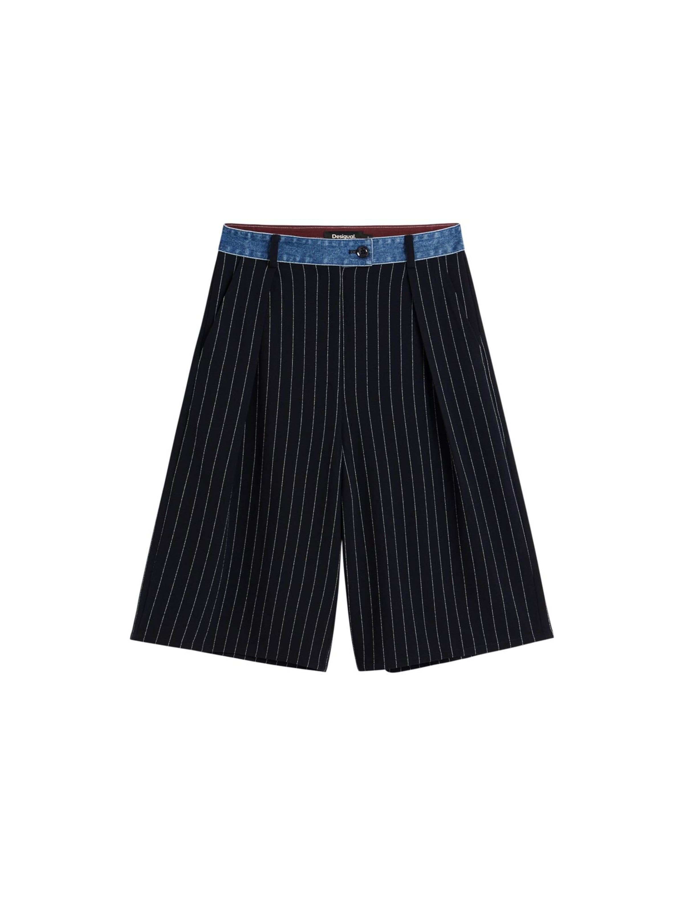 Desigual Byxa i marinblå / vit, Produktvy