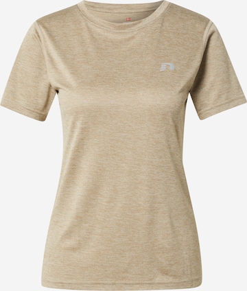 Newline - Camiseta funcional en beige: frente