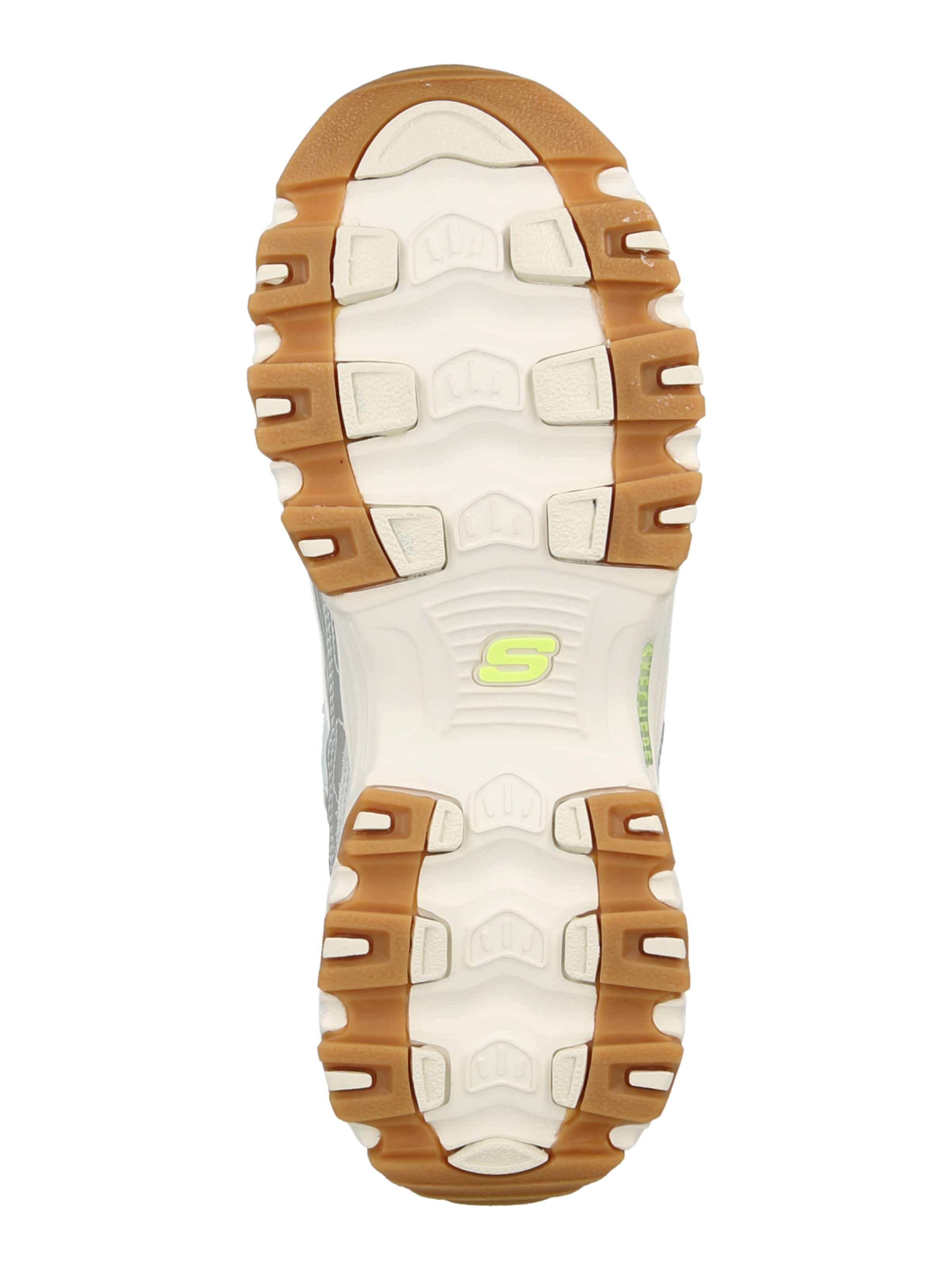 SKECHERS Låg sneaker 'DAZZLING SHINE' i vit