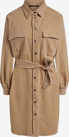 SET Shirt Dress in Brown: front