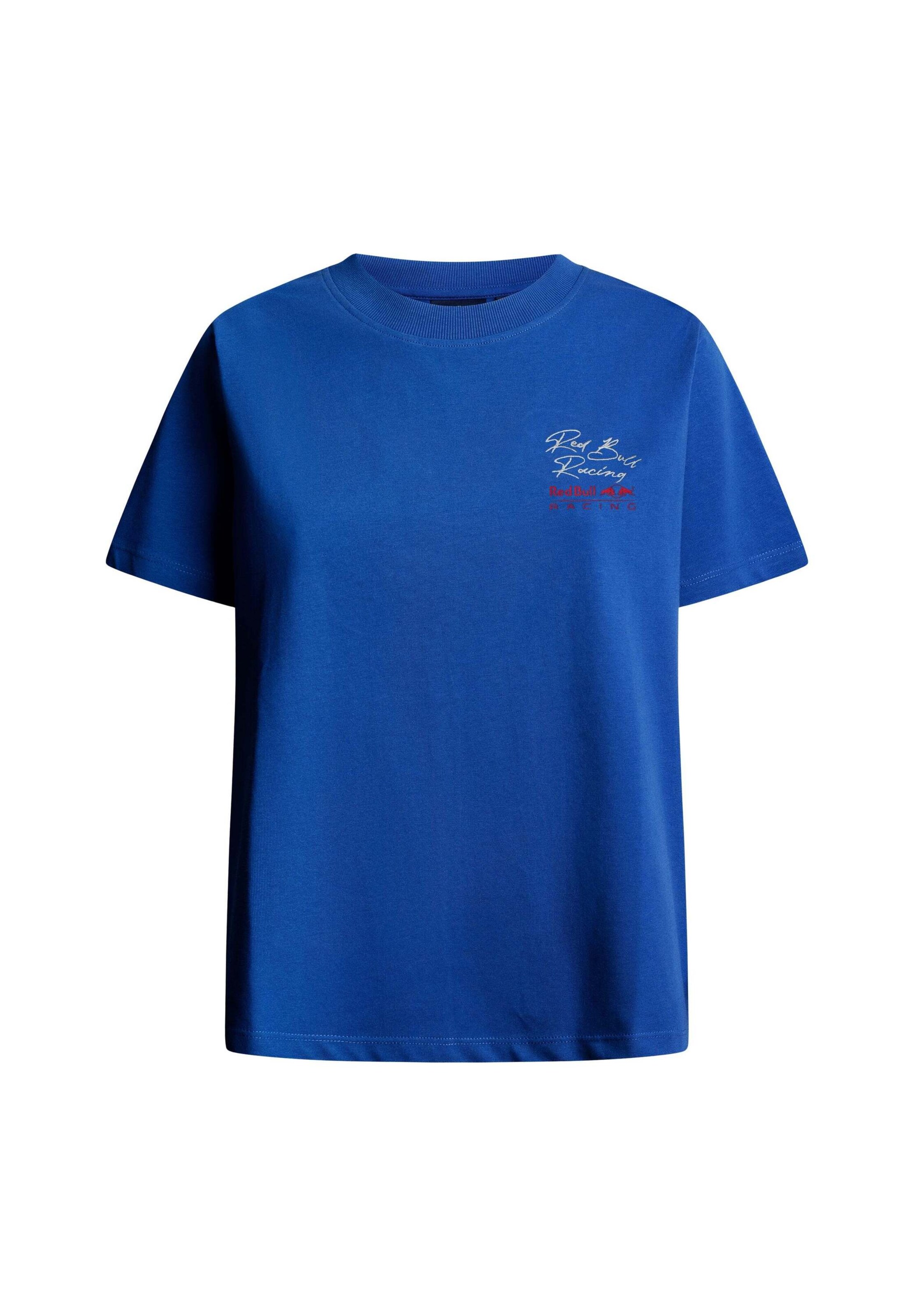Red Bull Racing x Pepe Jeans Shirt 'Driving' in Blauw: voorkant