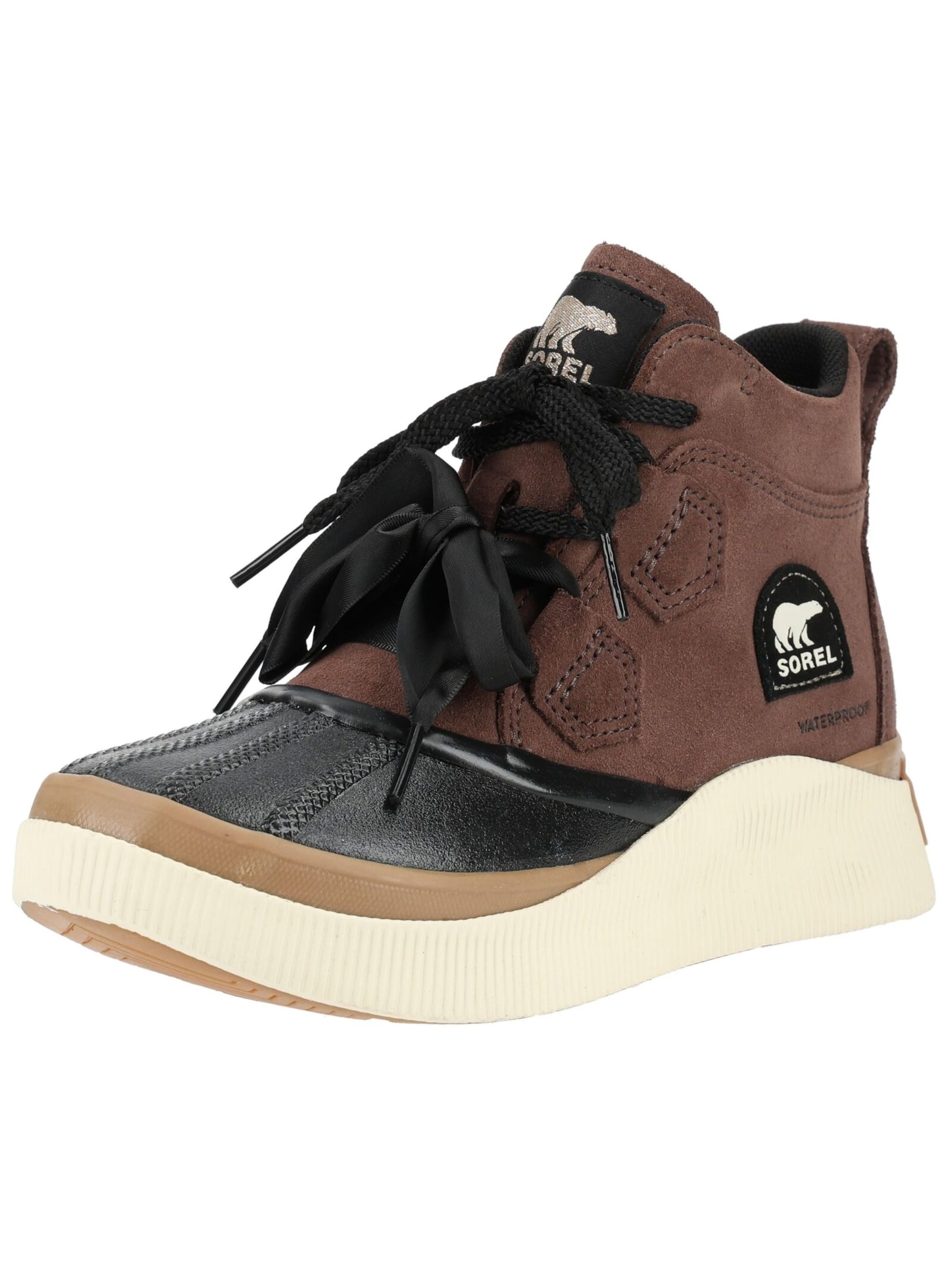 Stivaletto stringato di SOREL in marrone: frontale
