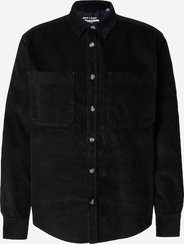 Camicia 'ONSALP' di Only & Sons in nero: frontale