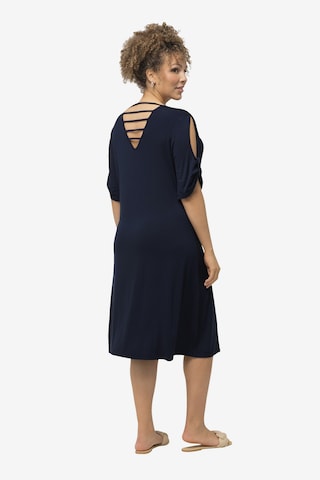 Ulla Popken Beach Dress in Blue