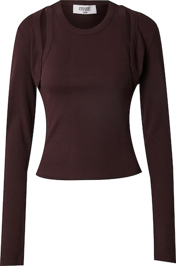 SHYX T-shirt en aubergine, Vue avec produit