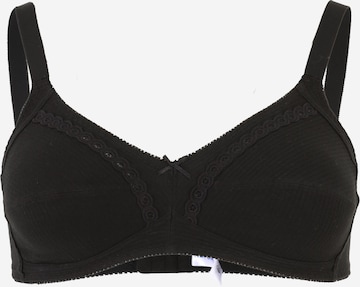 NATURANA Bustier Nedrček | črna barva: sprednja stran