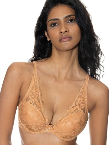 Triangle Soutien-gorge Mey en orange : devant