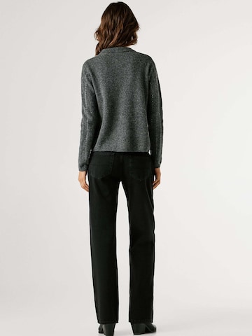 Pepe Jeans Knit cardigan 'ELAINE' in Grey