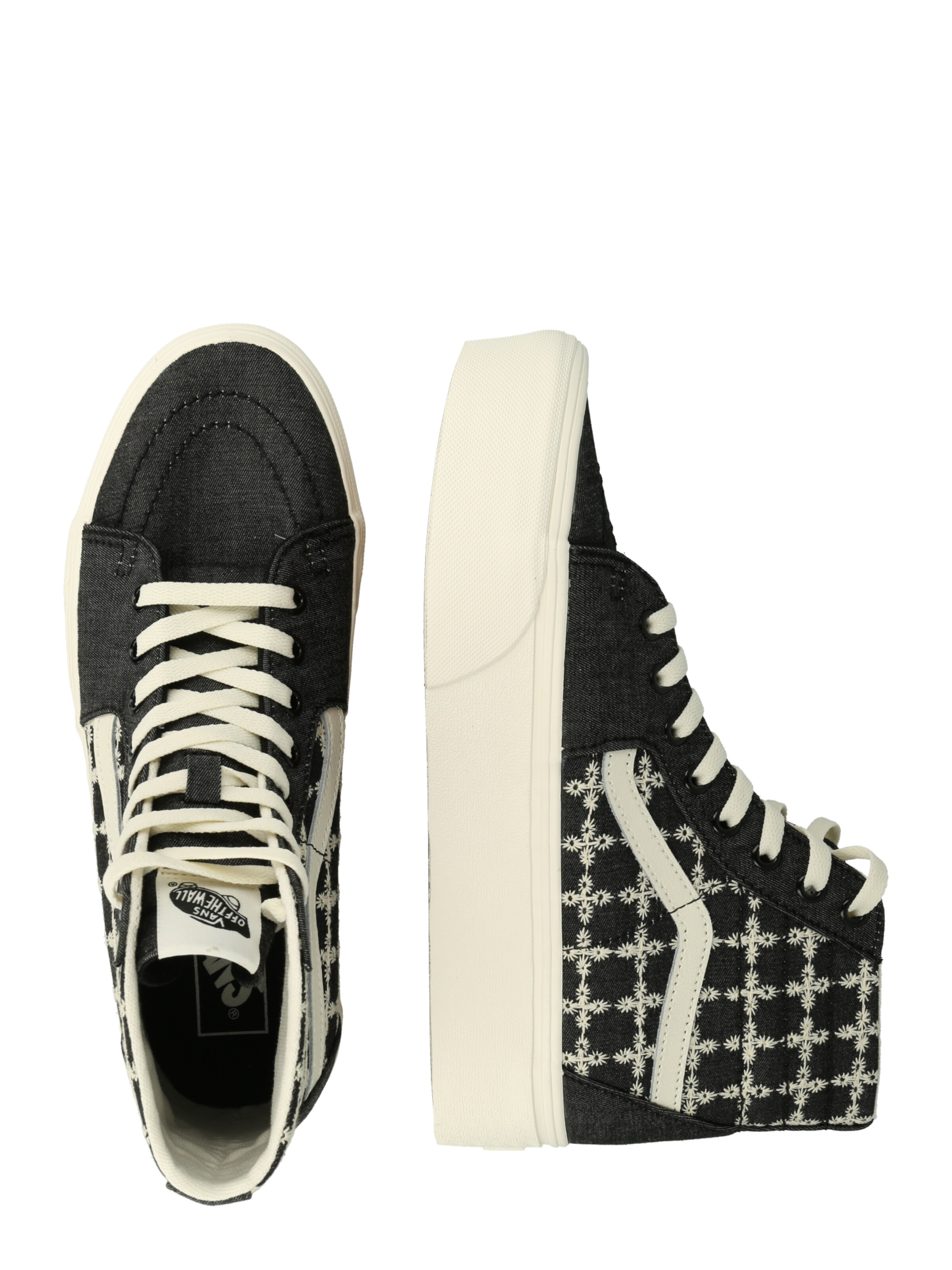 Sneaker înalt 'UA SK8-Hi' de la VANS pe negru