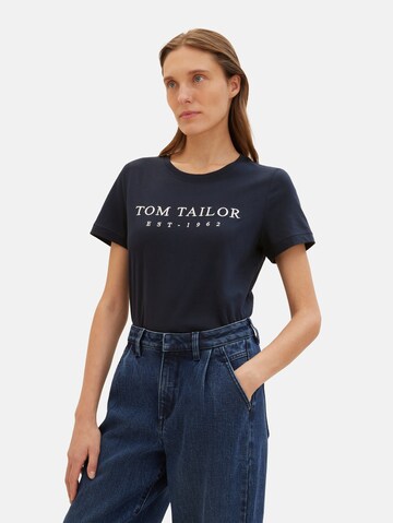 TOM TAILOR Shirt in Blue