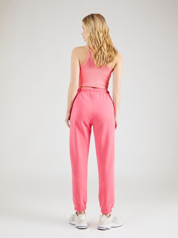 PIECES Tapered Pants 'CHILLI' in Pink